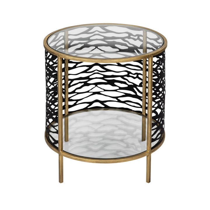 Varaluz - 348TE18HGCB - End Table - Kato - Havana Gold/Carbon