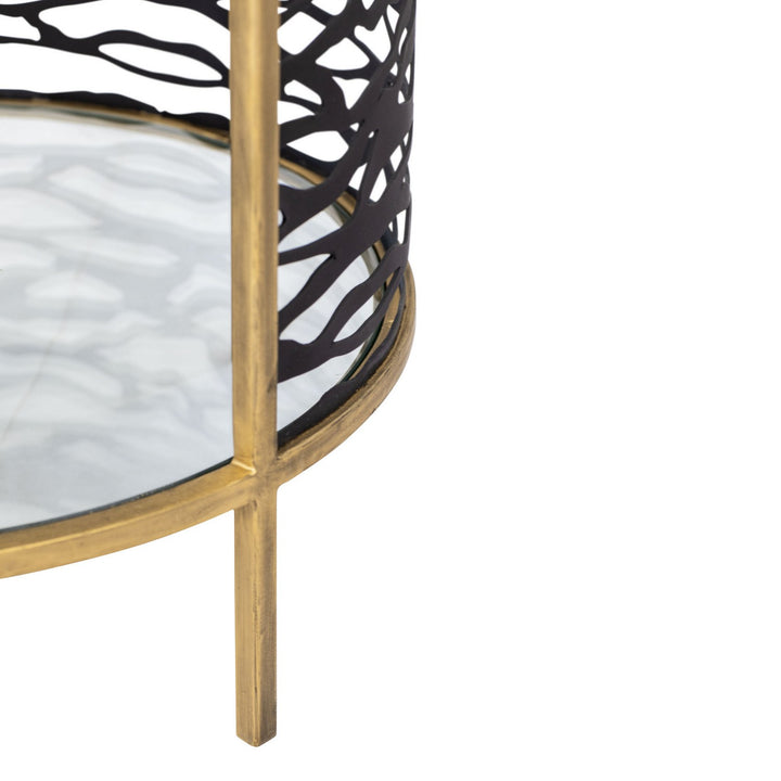 Varaluz - 348TE18HGCB - End Table - Kato - Havana Gold/Carbon