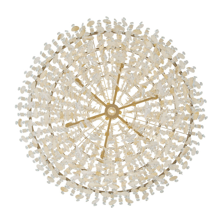 Varaluz - 377C16FG - 16 Light Chandelier - Kalani - French Gold