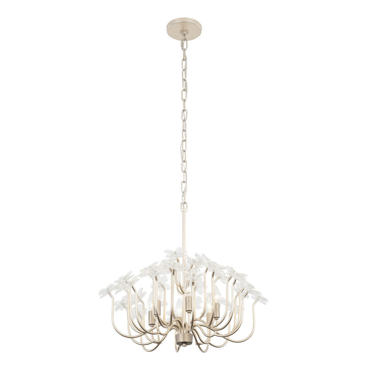 Varaluz - 378C06GDAR - Six Light Chandelier - Wildflower - Gold Dust/Artifact