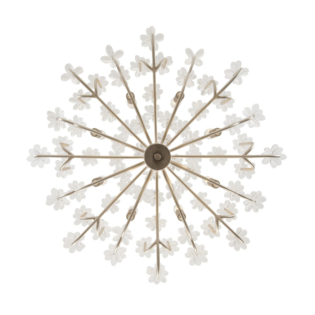 Varaluz - 378C08GDAR - Eight Light Chandelier - Wildflower - Gold Dust/Artifact