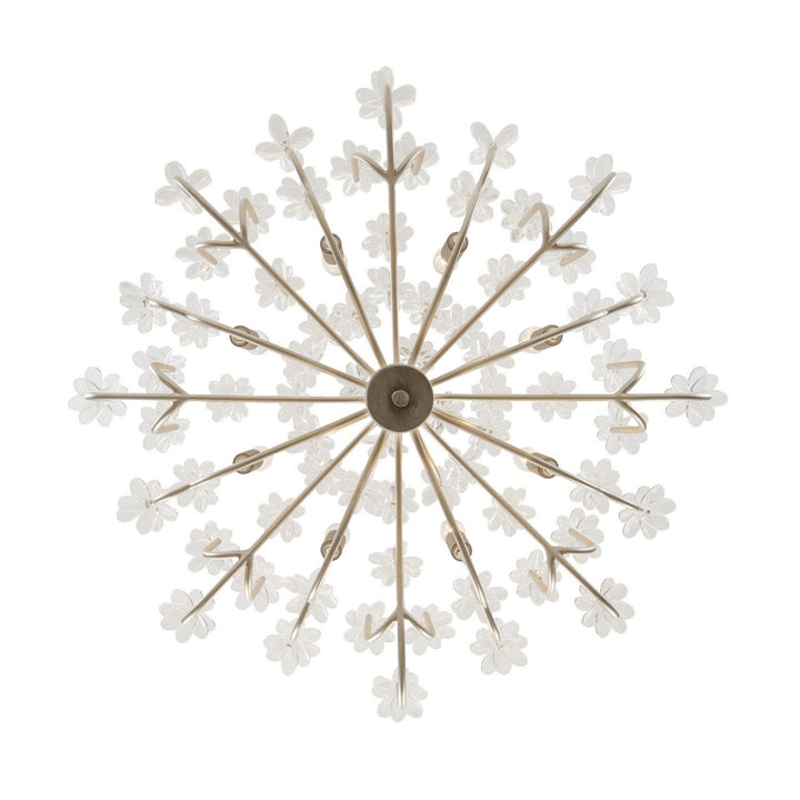 Varaluz - 378C08GDAR - Eight Light Chandelier - Wildflower - Gold Dust/Artifact