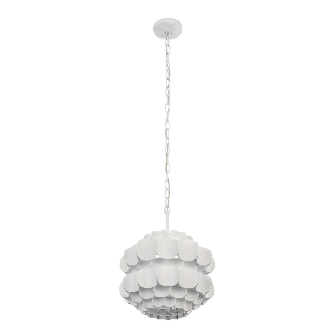 Varaluz - 382P01MW - One Light Pendant - Swoon - Matte White