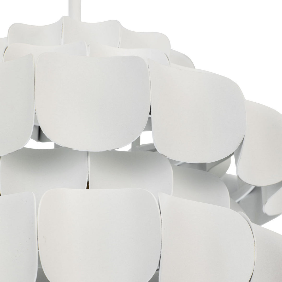 Varaluz - 382P01MW - One Light Pendant - Swoon - Matte White