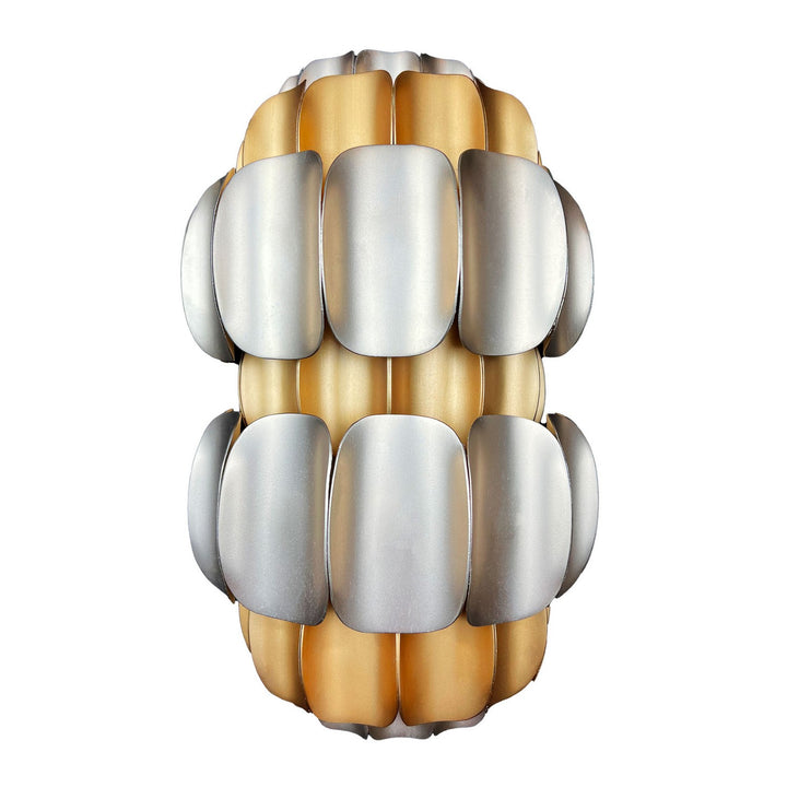 Varaluz - 382W02AGGD - Two Light Wall Sconce - Swoon - Antique Gold/Gold Dust