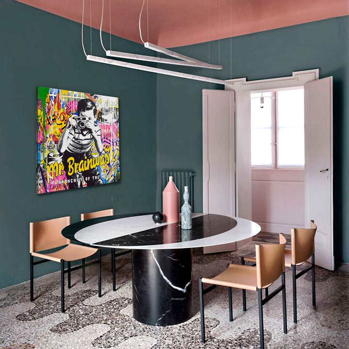 Varaluz - 435WA04 - Wall Art - Mr. Brainwashed