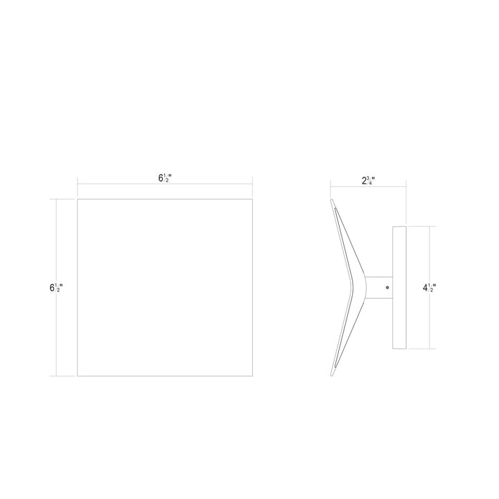 Sonneman - 3440.03 - LED Wall Sconce - Turo - Satin White