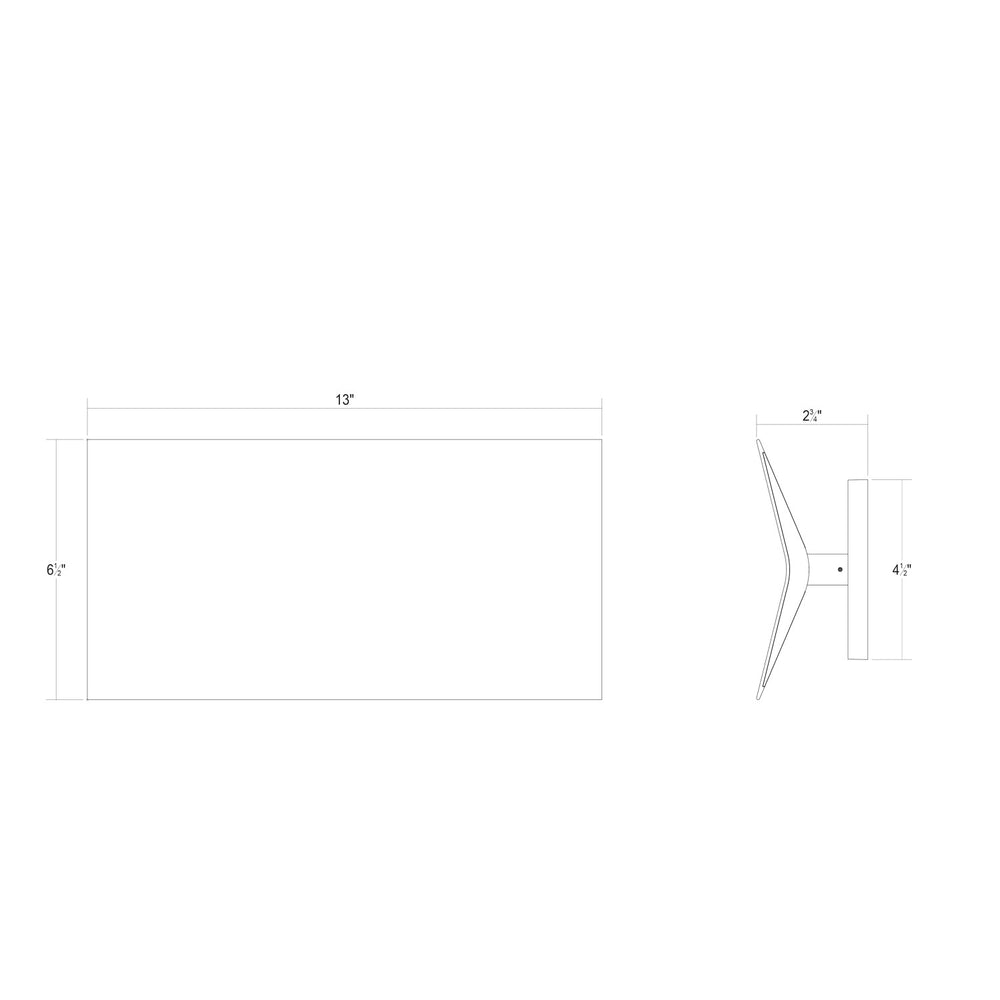 Sonneman - 3442.03 - LED Wall Sconce - Turo - Satin White