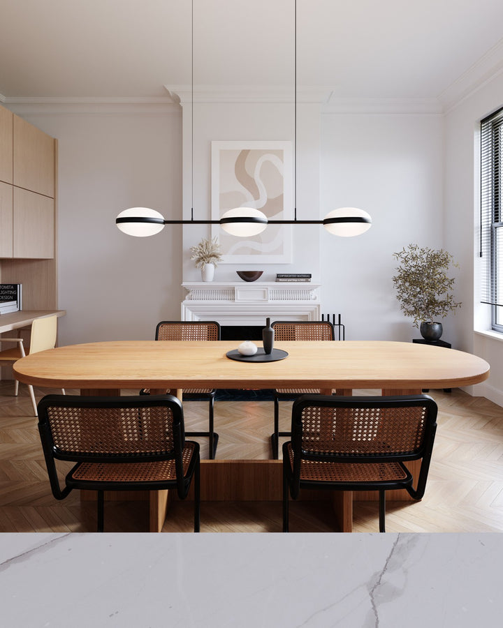 Sonneman - 3613.25 - LED Linear Pendant - Pillows - Satin Black