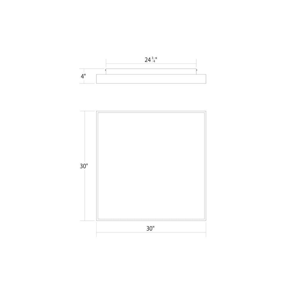 Sonneman - 3978.03 - LED Surface Mount - Pi - Satin White