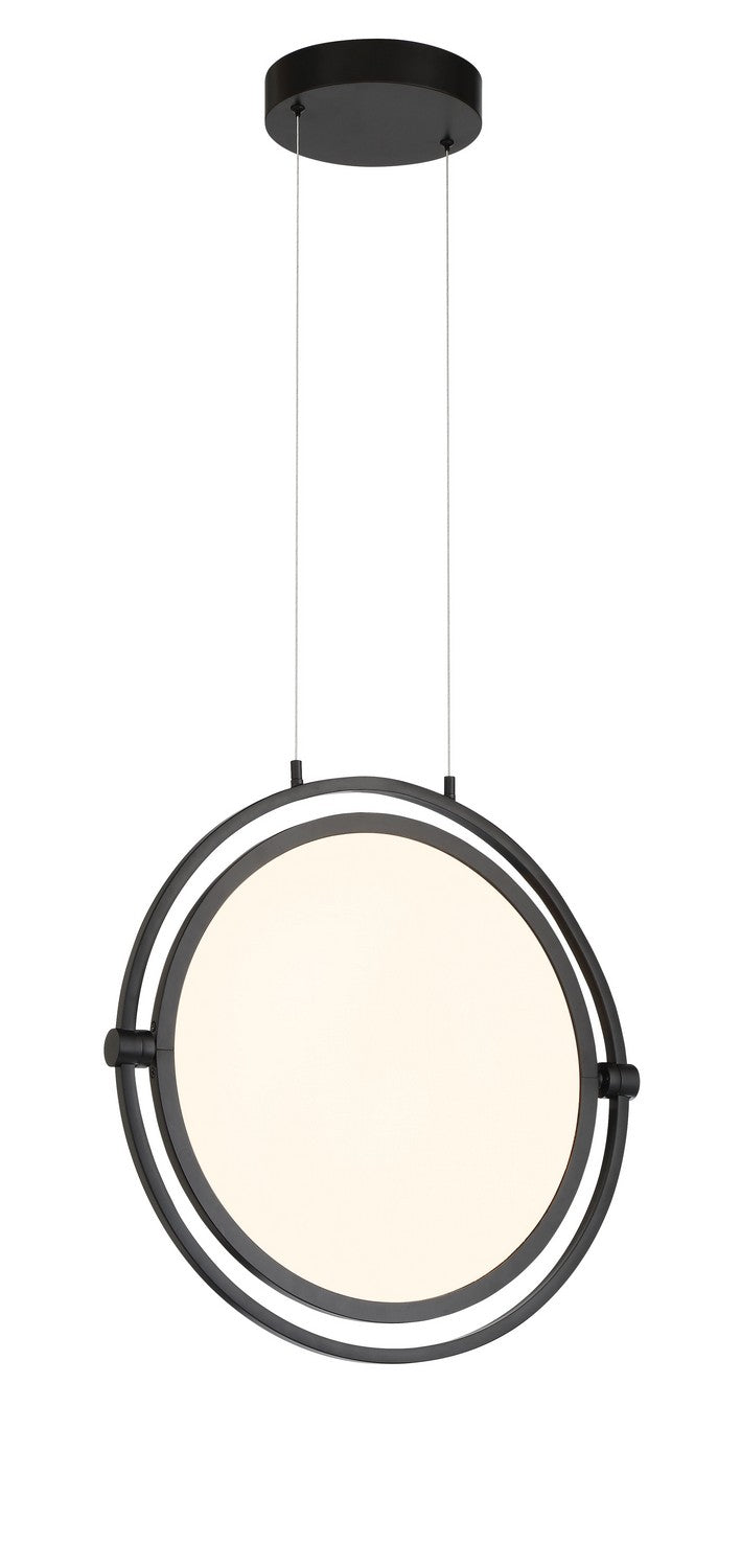 George Kovacs - P5541-66A-L - LED Pendant - Studio 23 - Coal