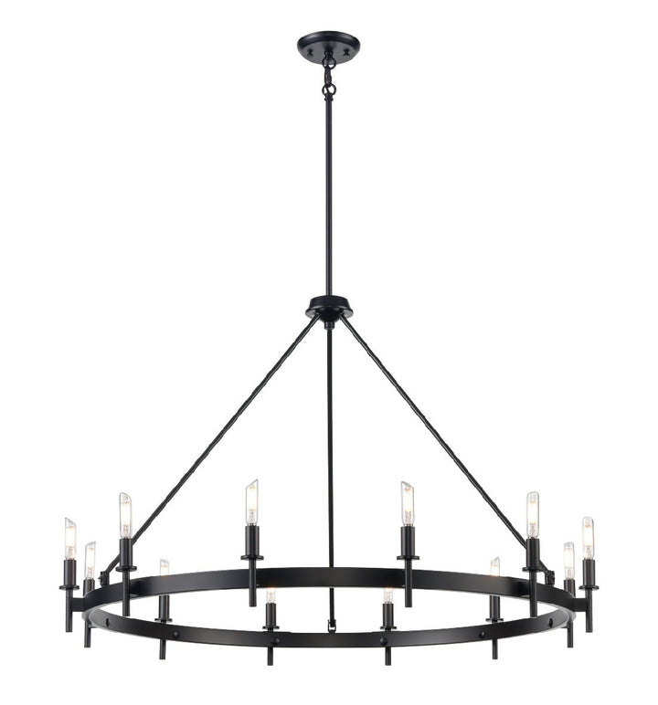 DVI Canada - DVP27345MF+EB - 12 Light Chandelier - Cambrai - Multiple/Ebony