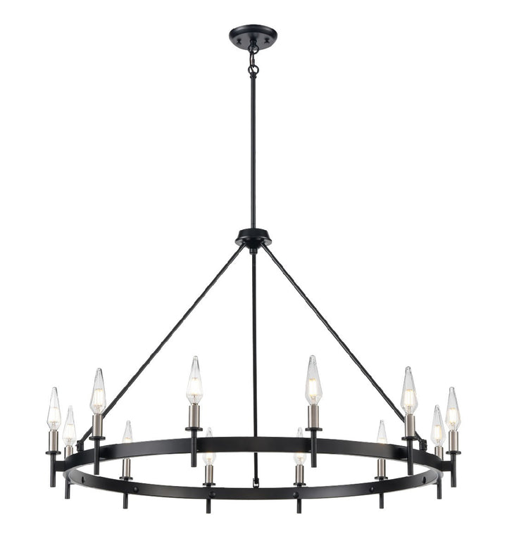 DVI Canada - DVP27345MF+EB - 12 Light Chandelier - Cambrai - Multiple/Ebony