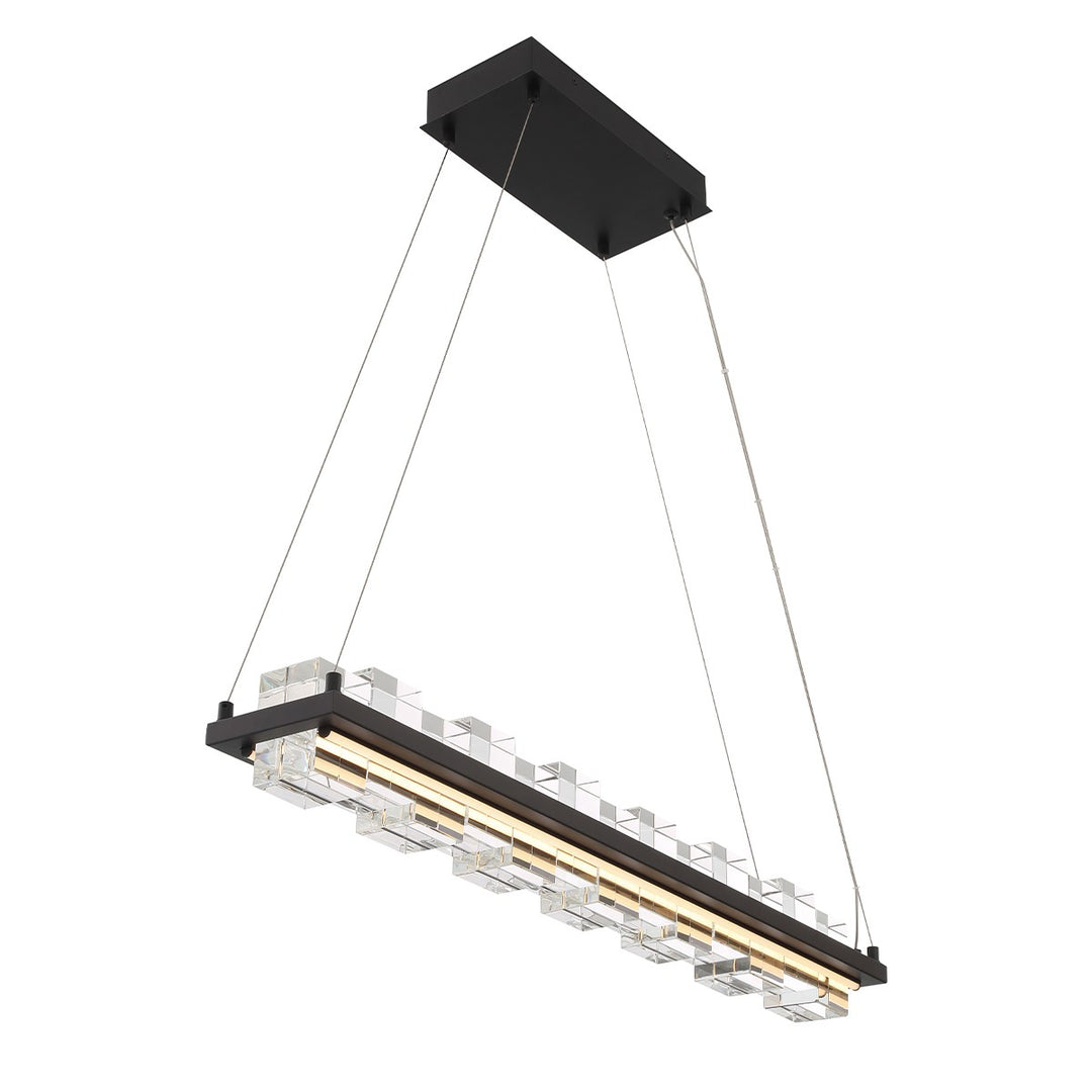 Eurofase Canada - 45717-017 - BRUCO-CHD-35IN-BK-CL - BRUCO - Black