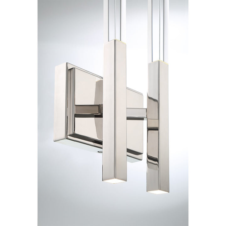 Eurofase Canada - 46426-024 - BENICIO-WSC-2LT-18IN-PN-CL - BENICIO - Polished Nickel