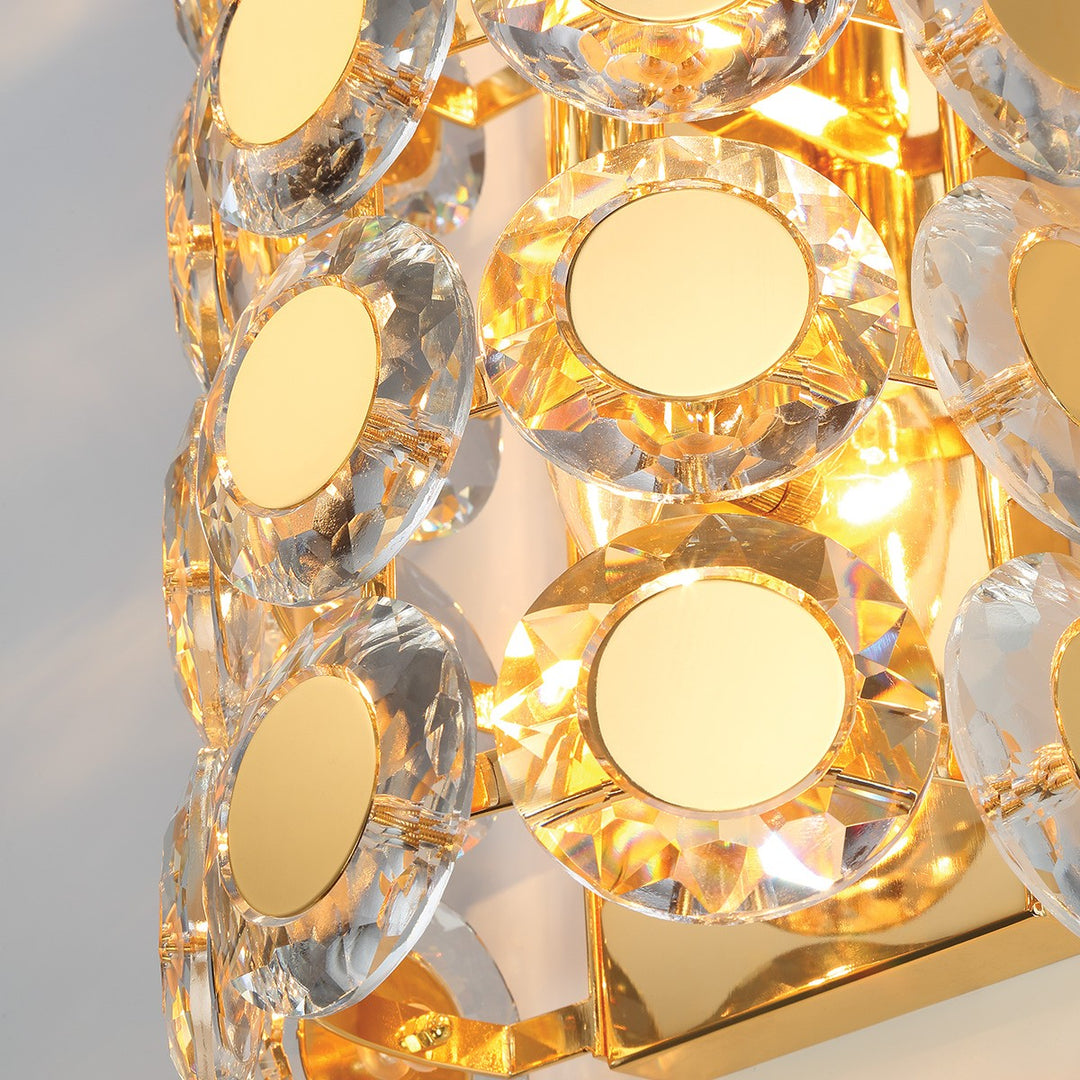 Eurofase Canada - 44283-023 - PERRENE-WSC-2LT-19IN-GD-CL - PERRENE - Gold