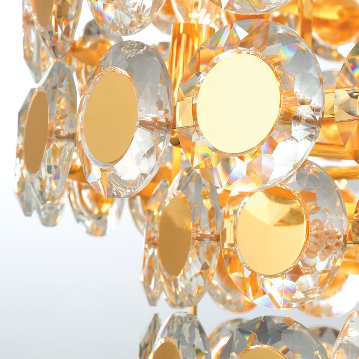 Eurofase Canada - 44289-028 - PERRENE-CHD-24LT-45IN-GD-CL - PERRENE - Gold