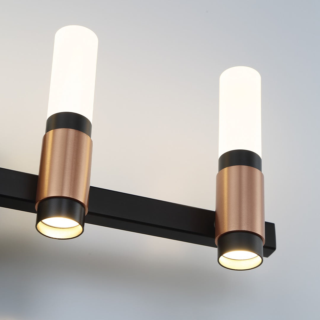Eurofase Canada - 45236-013 - ALBANY-VAN-5LT-BRBM-WH - ALBANY - Brass-Black