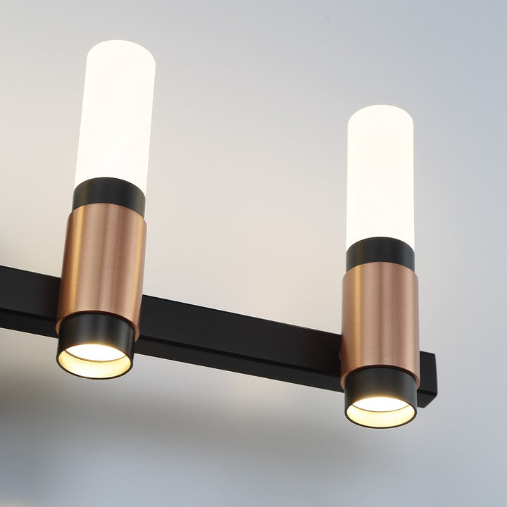 Eurofase Canada - 45236-013 - ALBANY-VAN-5LT-BRBM-WH - ALBANY - Brass-Black