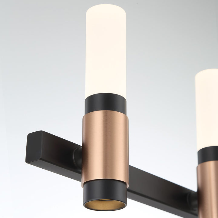 Eurofase Canada - 45237-010 - ALBANY-VAN-6LT-BRBM-WH - ALBANY - Brass-Black