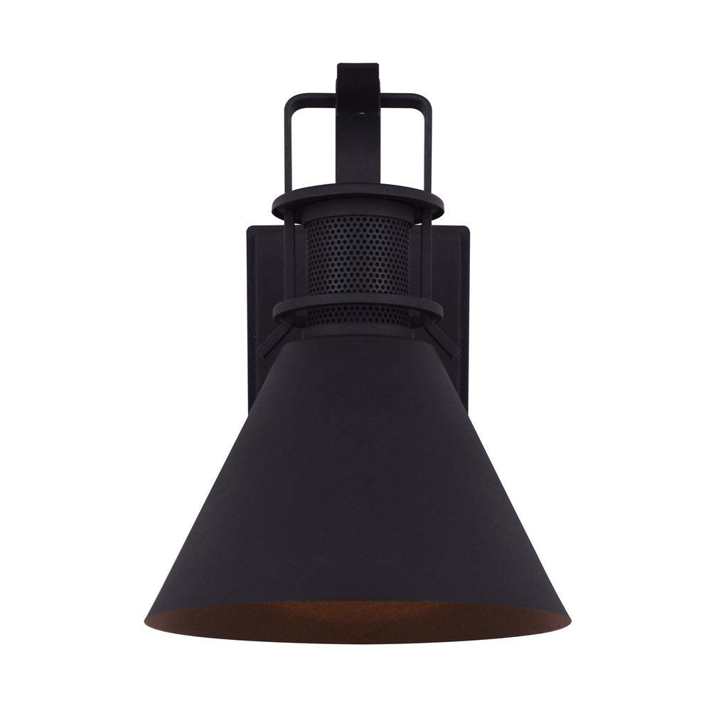 Canarm Canada - IOL586BK - One Light Outdoor Wall Mount - Avery - Black