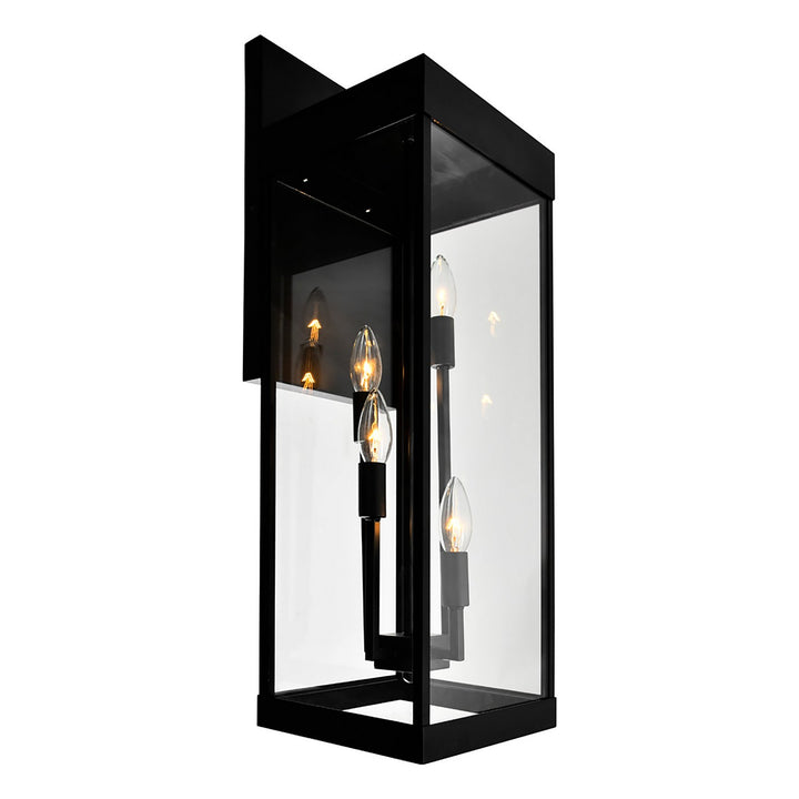 CWI Lighting Canada - 1695W8-4-101 - Four Light Outdoor Wall Mount - Windsor - Black