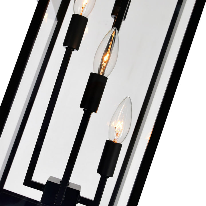 CWI Lighting Canada - 1695W8-4-101 - Four Light Outdoor Wall Mount - Windsor - Black