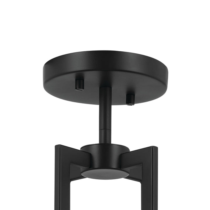 Kichler Canada - 52591BK - Four Light Pendant/Semi Flush - Malen - Black