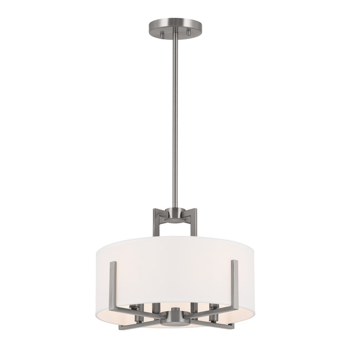Kichler Canada - 52591CLP - Four Light Pendant/Semi Flush - Malen - Classic Pewter