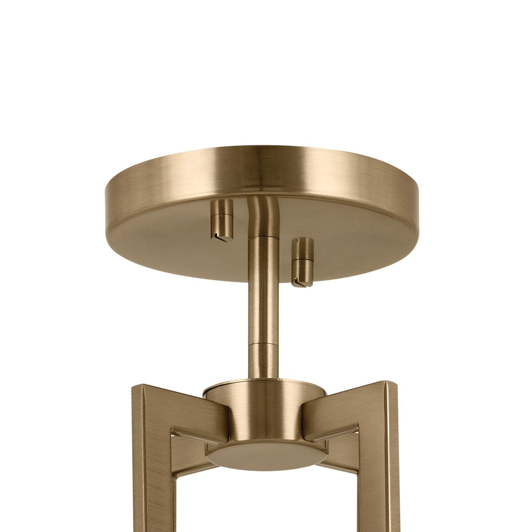 Kichler Canada - 52591CPZ - Four Light Pendant/Semi Flush - Malen - Champagne Bronze