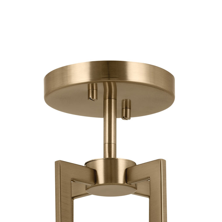 Kichler Canada - 52591CPZ - Four Light Pendant/Semi Flush - Malen - Champagne Bronze