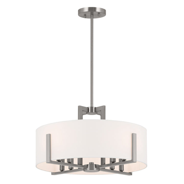 Kichler Canada - 52592CLP - Eight Light Pendant/Semi Flush - Malen - Classic Pewter