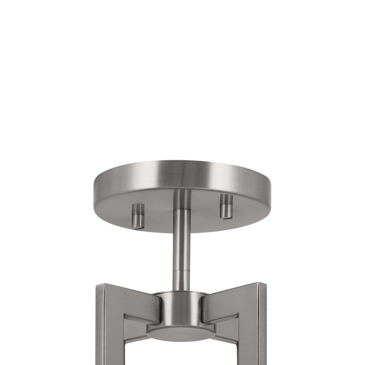 Kichler Canada - 52592CLP - Eight Light Pendant/Semi Flush - Malen - Classic Pewter