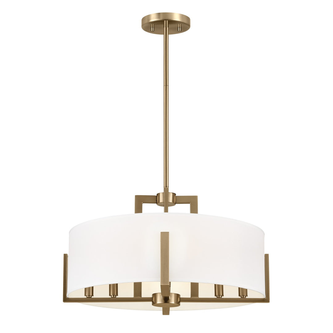 Kichler Canada - 52592CPZ - Eight Light Pendant/Semi Flush - Malen - Champagne Bronze