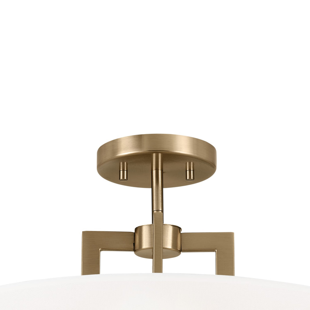 Kichler Canada - 52592CPZ - Eight Light Pendant/Semi Flush - Malen - Champagne Bronze