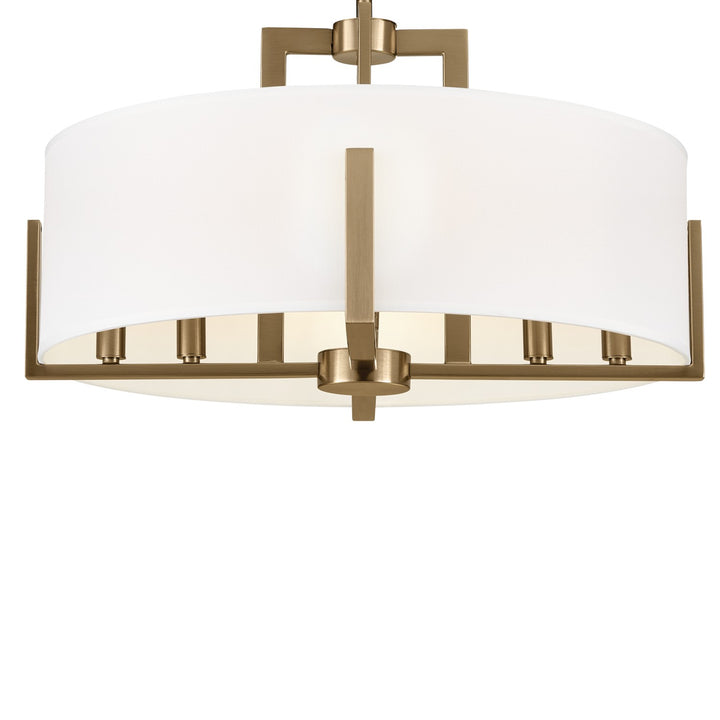 Kichler Canada - 52592CPZ - Eight Light Pendant/Semi Flush - Malen - Champagne Bronze