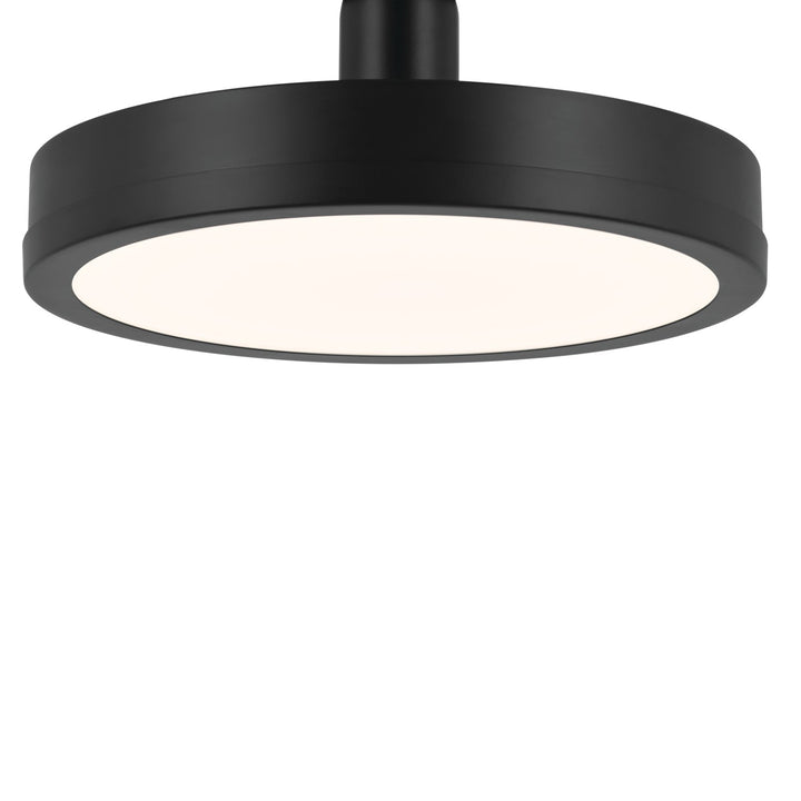 Kichler Canada - 52589BK - LED Semi Flush Mount - Riu - Black