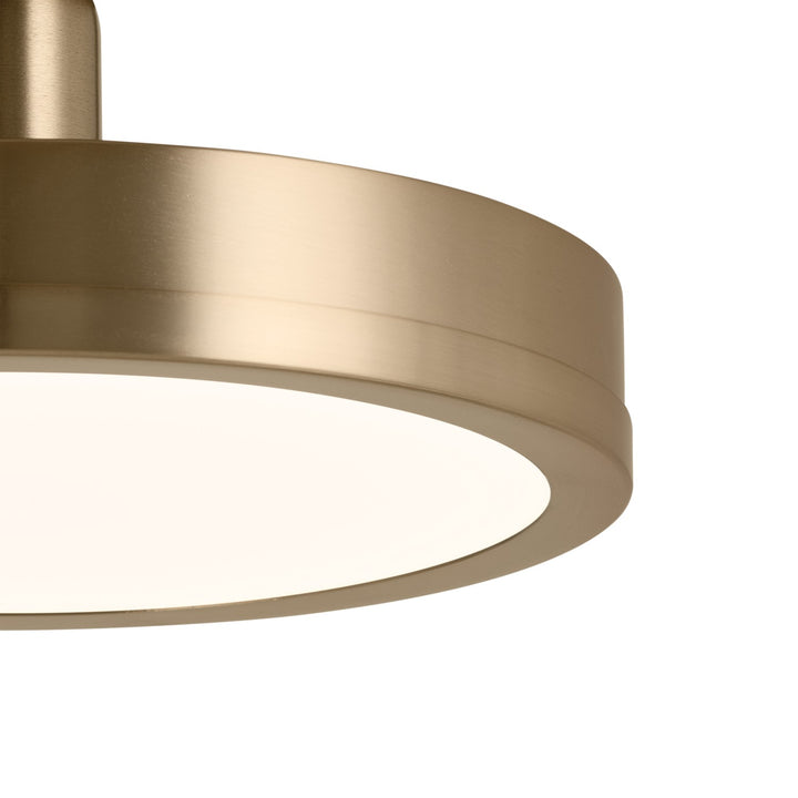 Kichler Canada - 52589CPZ - LED Semi Flush Mount - Riu - Champagne Bronze