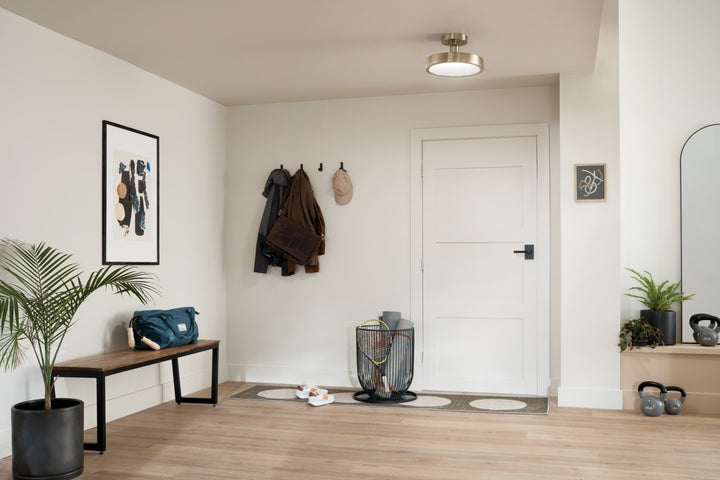 Kichler Canada - 52589CPZ - LED Semi Flush Mount - Riu - Champagne Bronze