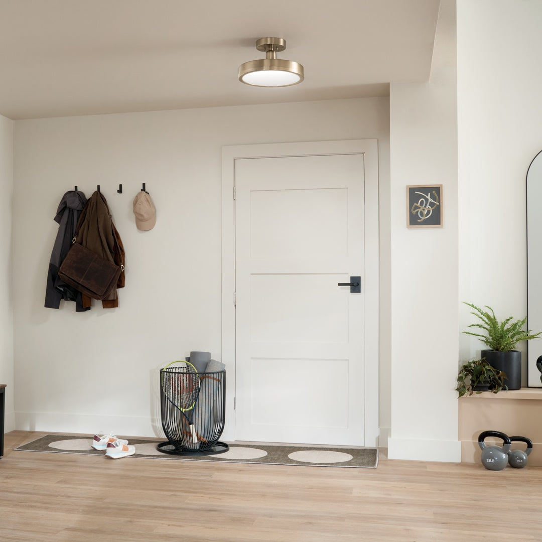 Kichler Canada - 52589CPZ - LED Semi Flush Mount - Riu - Champagne Bronze