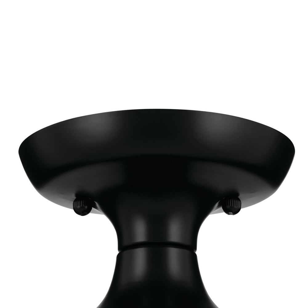 Kichler Canada - 52598BK - One Light Semi Flush Mount - Sisu - Black