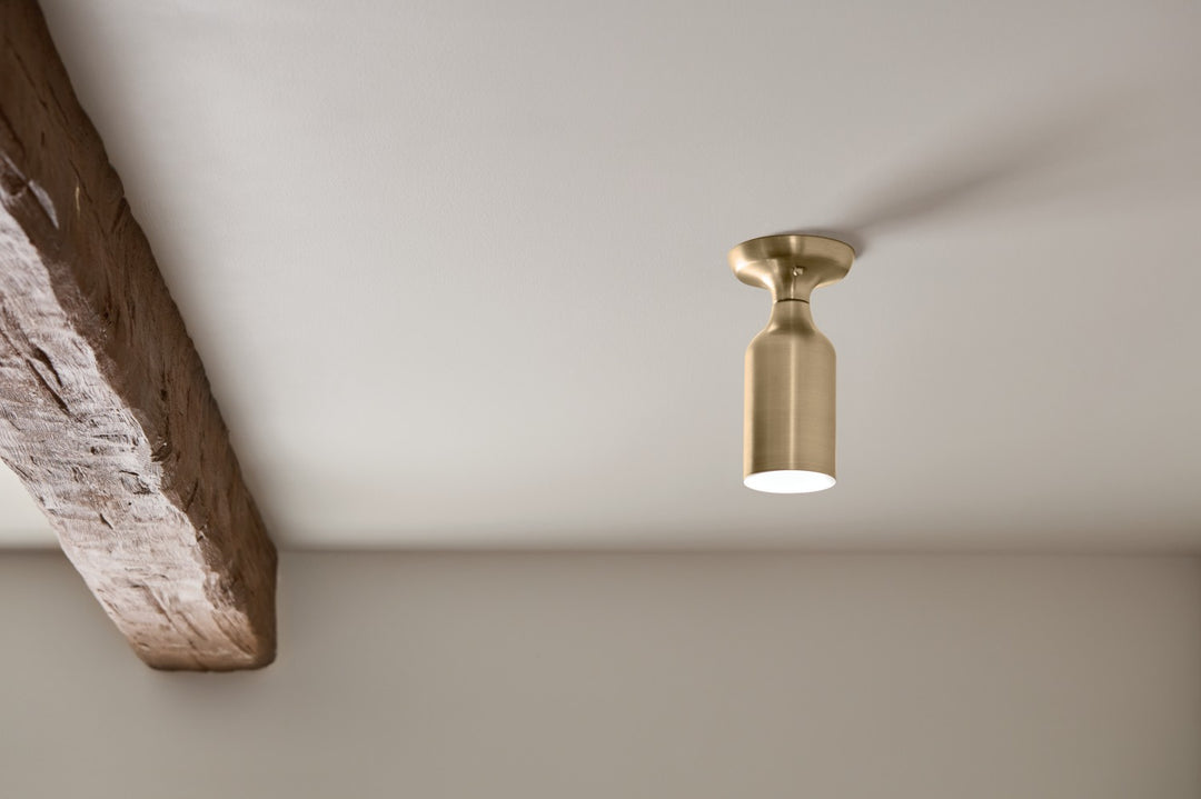 Kichler Canada - 52598CPZ - One Light Semi Flush Mount - Sisu - Champagne Bronze