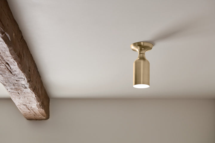Kichler Canada - 52598CPZ - One Light Semi Flush Mount - Sisu - Champagne Bronze