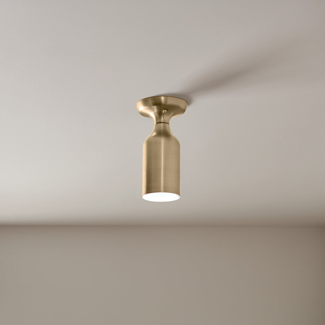 Kichler Canada - 52598CPZ - One Light Semi Flush Mount - Sisu - Champagne Bronze