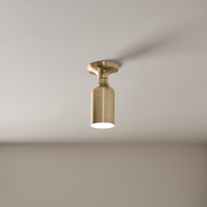 Kichler Canada - 52598CPZ - One Light Semi Flush Mount - Sisu - Champagne Bronze