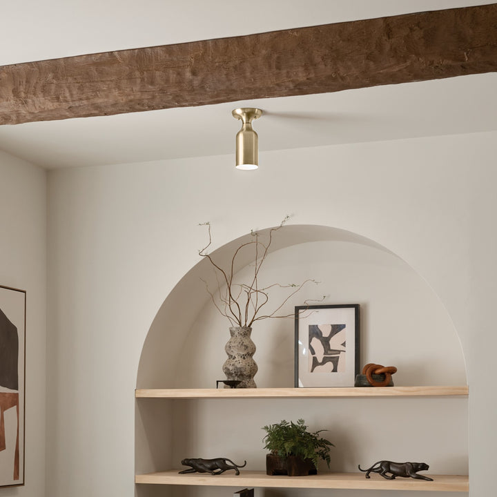 Kichler Canada - 52598CPZ - One Light Semi Flush Mount - Sisu - Champagne Bronze