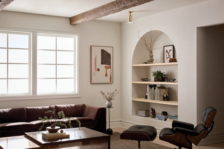 Kichler Canada - 52598CPZ - One Light Semi Flush Mount - Sisu - Champagne Bronze