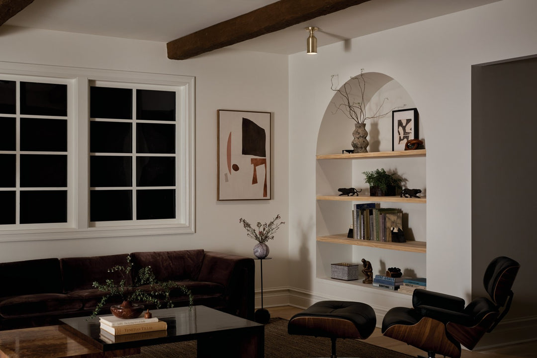 Kichler Canada - 52598CPZ - One Light Semi Flush Mount - Sisu - Champagne Bronze