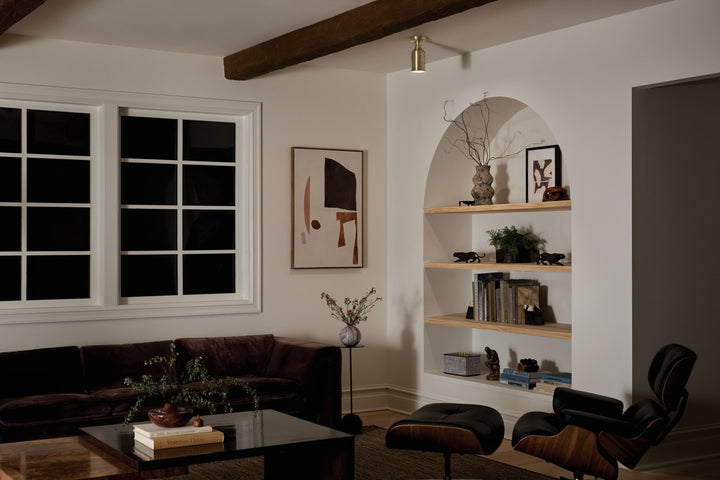 Kichler Canada - 52598CPZ - One Light Semi Flush Mount - Sisu - Champagne Bronze