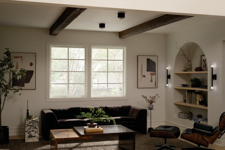 Kichler Canada - 52600BK - LED Flush Mount - Tibbi - Black